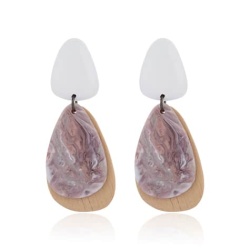 Wooden Earrings Jewellery Fashion Dangle Earrings GENESIS Earring – BSE410121