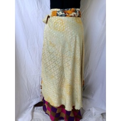 Medium Sari Wrap Skirt (SKIRT008)