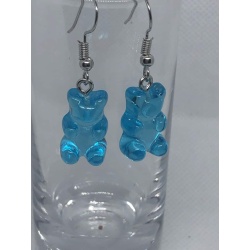 Blue Gummy Bears Earrings