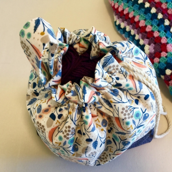 Handmade craft bag