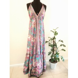 Maxi dress with corset back, shipping included (DRESSX01)