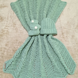 Crochet Chevron Baby Blanket Sets