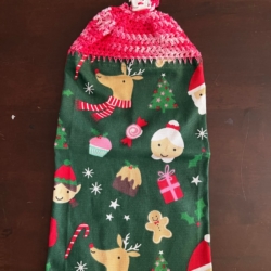 Christmas Print Hand Towel