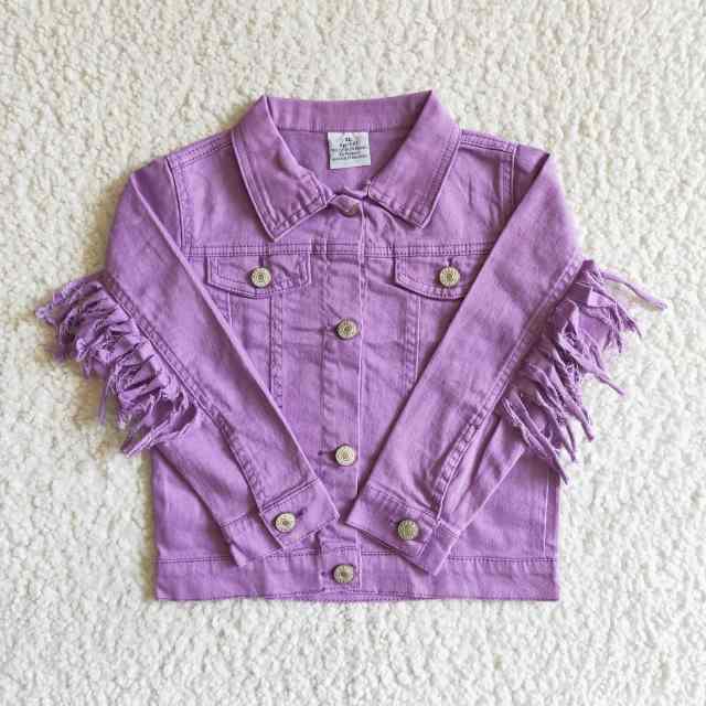Purple Denim Jacket [PRE-ORDER] ⋆ Spend With Us - Buy From a Bush ...